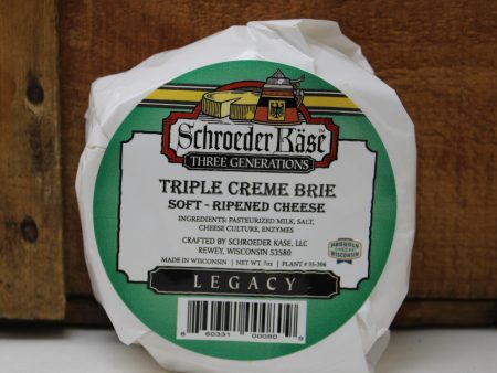 Schroeder Kase Triple Crème Brie Cheese Wheel Supply