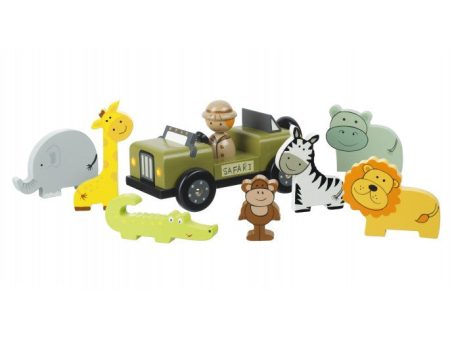 Orange Tree Toys Safari Play Set on Sale