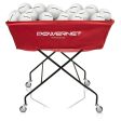 PowerNet Extra-Large Volleyball Basketball Wheeled Cart with 3 Side Pockets (1189) Sale