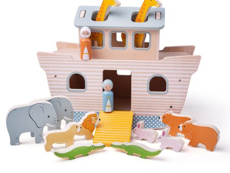 100% FSC Certified Noah s Ark by Bigjigs Toys US Hot on Sale