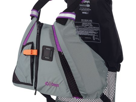 Onyx MoveVent Dynamic Paddle Sports Vest - Purple Grey - M L [122200-600-040-18] For Sale