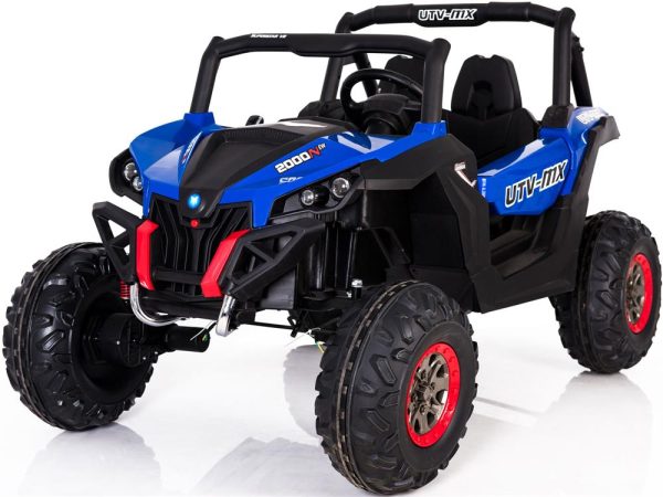 Mini Moto UTV 4x4 12v Blue (2.4ghz RC) Sale