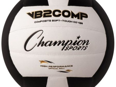 Champion Sports Composite Volleyball Black (VB2BK) Online now