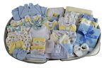 Boys 62 pc Baby Clothing Starter Set with Diaper Bag Discount