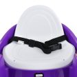 12V Electric Kids Ride On Bumper Car with Flashing Lights for Toddlers-Purple Fashion