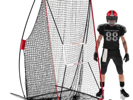 PowerNet 4x7 Ft Sideline Football Trainer Kicking Net with Canvas Carry Bag (1198) Cheap