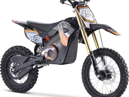 MotoTec 48v Pro Electric Dirt Bike 1600w Lithium Orange Discount