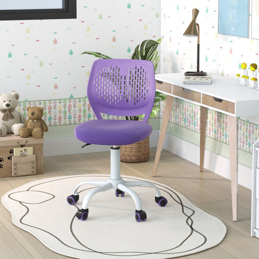 Ergonomic Children Study Chair with Adjustable Height-Purple Sale