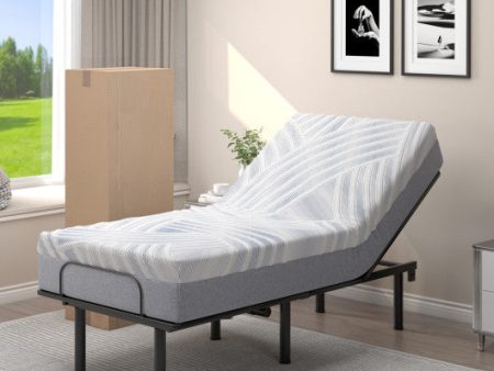 8 10 Inch Twin XL Cooling Adjustable Bed Memory Foam Mattress-10 inches Hot on Sale