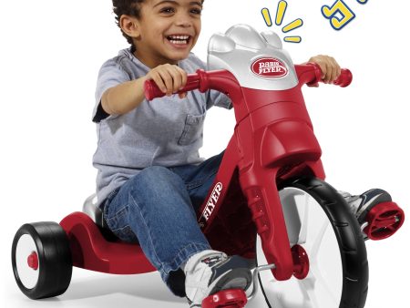 Radio Flyer, My First Big Flyer with Lights & Sounds, Chopper Tricycle Hot on Sale