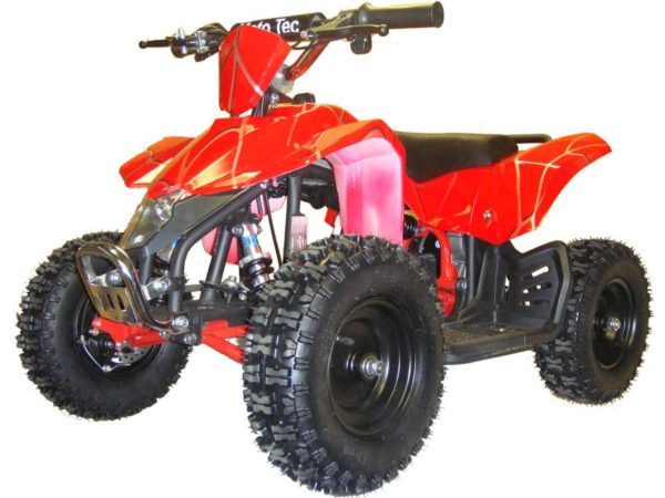 MotoTec 24v Kids ATV v3 Red Fashion