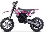 MotoTec 24v 500w Gazella Electric Dirt Bike Purple Cheap