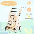 Wooden Baby Walker with Height Adjustable Handles Online