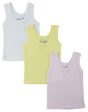 Girls Pastel Tank Top 3 Pack Online