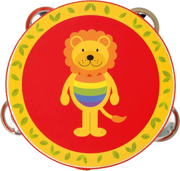 Orange Tree Toys Tambourine Lion Online