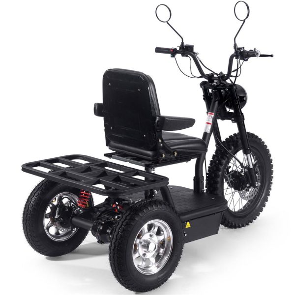 MotoTec Electric Trike 60v 1800w Black Discount