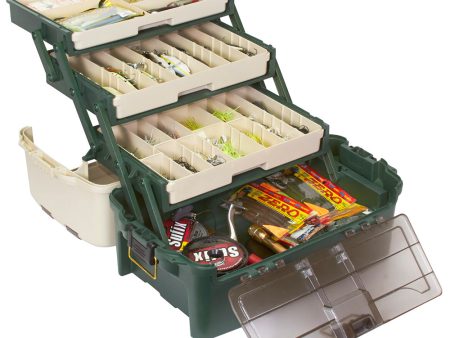 Plano Hybrid Hip 3-Tray Tackle Box - Forest Green [723300] on Sale