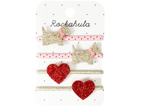 Rockahula Spotty Scottie Dog Ponytail Bands Online Hot Sale