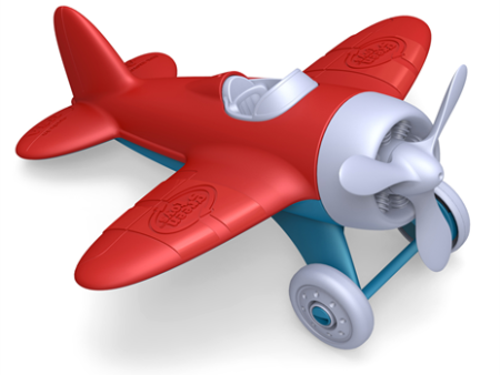 Green Toys Aeroplane Red Wings on Sale