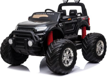 MotoTec Monster Truck 4x4 12v Black (2.4ghz) For Cheap