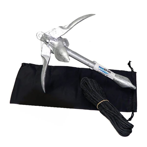 YakGear 3.3lb Grapnel Anchor Kit w Storage Bag [AB3] Hot on Sale