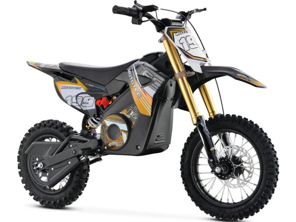 MotoTec 36v Pro Electric Dirt Bike 1000w Lithium Orange Fashion