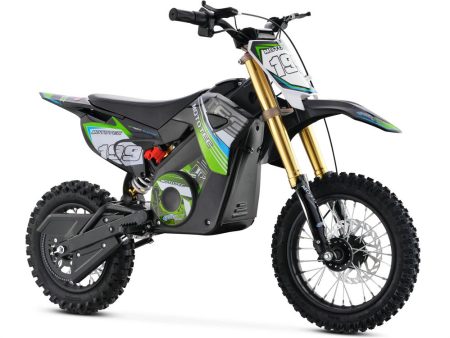 MotoTec 36v Pro Electric Dirt Bike 1000w Lithium Green Sale