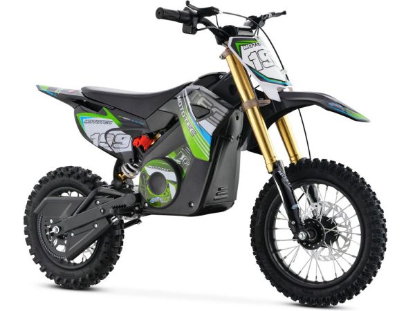 MotoTec 36v Pro Electric Dirt Bike 1000w Lithium Green Sale