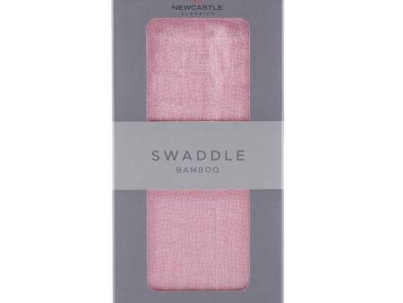 Solid Pink Swaddle Blankets Online now