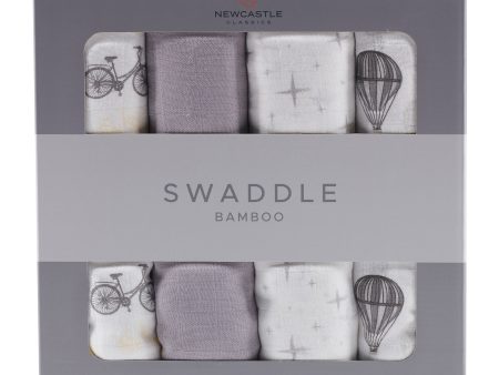 Traveler Bamboo Swaddle Blanket Four Pack Hot on Sale