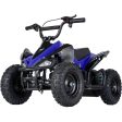 MotoTec 24v Kids ATV v2 Blue Sale