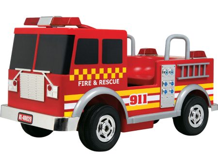 Kalee Fire Truck 12v Red Online Sale