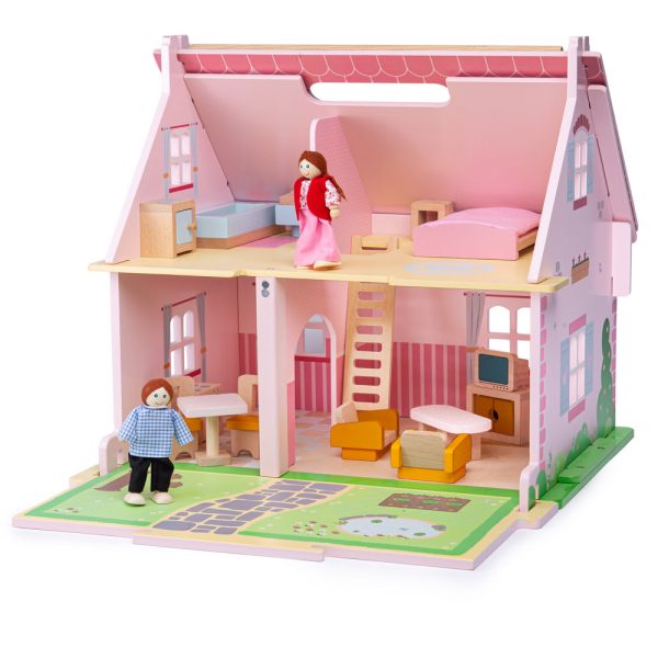 Heritage Playset Blossom Cottage by Bigjigs Toys US Fashion