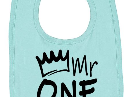 Mr One-derful First Birthday Smash Cake Bib Sale