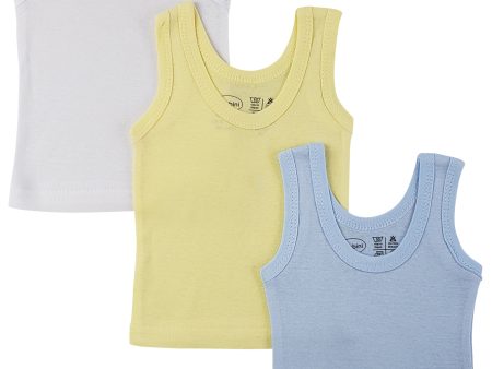 Boys Pastel Tank Top 3 Pack Online Sale