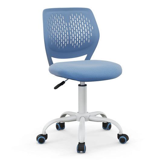 Ergonomic Children Study Chair with Adjustable Height-Blue Online now