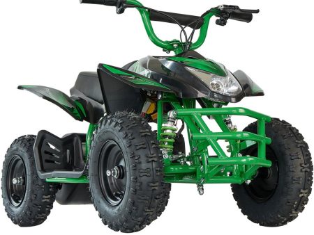 MotoTec 24v Kids ATV v5 Black Online Sale