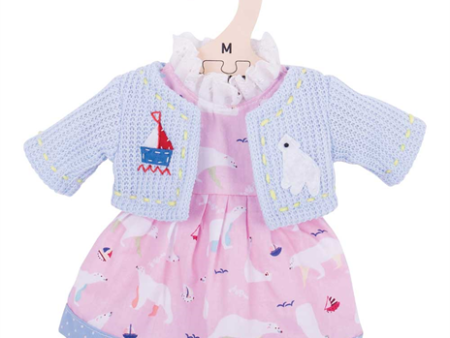 BigJigs Doll s Clothes Polar Bear Dress Hot on Sale