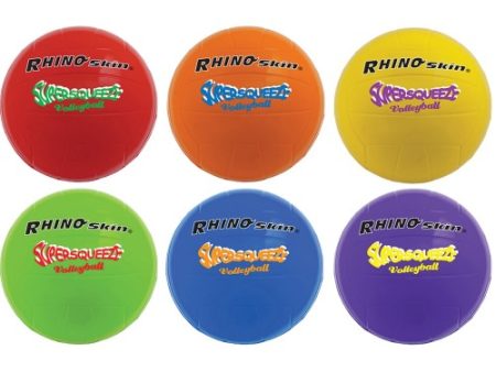 Champion Sports Rhino Skin Super Squeeze Volleyball Set (SQVSET) Fashion