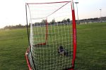 PowerNet Soccer Goal 18.5ft x 6.5ft Portable Bow Style Net + 1 Wheeled Carry Bag For Cheap