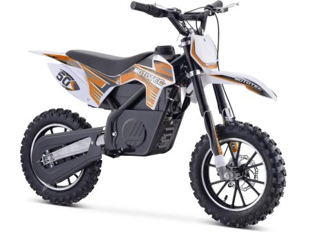 MotoTec 24v 500w Gazella Electric Dirt Bike Orange For Sale