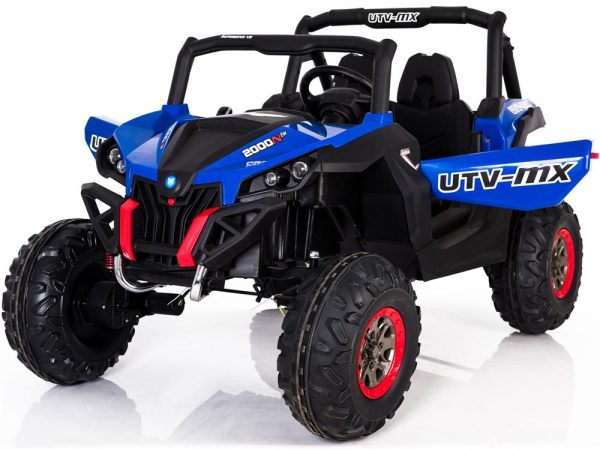 Mini Moto UTV 4x4 12v Blue (2.4ghz RC) Sale