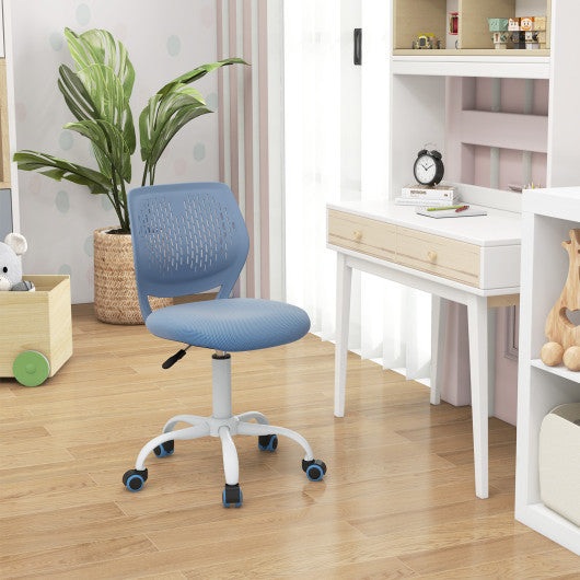 Ergonomic Children Study Chair with Adjustable Height-Blue Online now