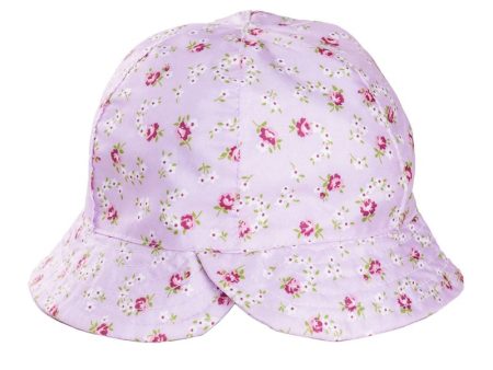 Ditsy Floral Print Sun Hat, Pink Sale