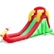 Inflatable Water Slide Bounce House with Climbing Wall Jumper and 480W Blower For Discount