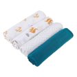 Forest Friends Swaddle Blankets 4 Pack Supply