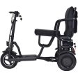 MotoTec Folding Mobility Electric Trike 48v 700w Dual Motor Lithium Black Sale