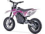 MotoTec 24v 500w Gazella Electric Dirt Bike Purple Cheap