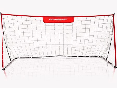 PowerNet 6x4 Ft Ultra Light Weight Soccer Goal with Sandbags for All Ages (1202) Sale