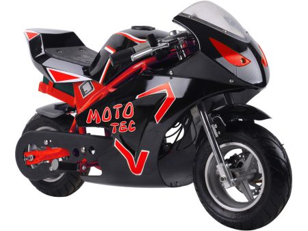 MotoTec Electric Pocket Bike GT 36v 500w Red For Sale